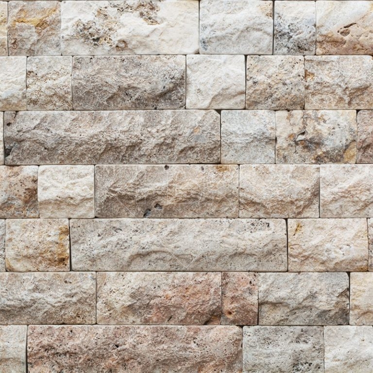4xFL Scabos Splitface Tumbled Travertine Tile (3/4) FBR Marble