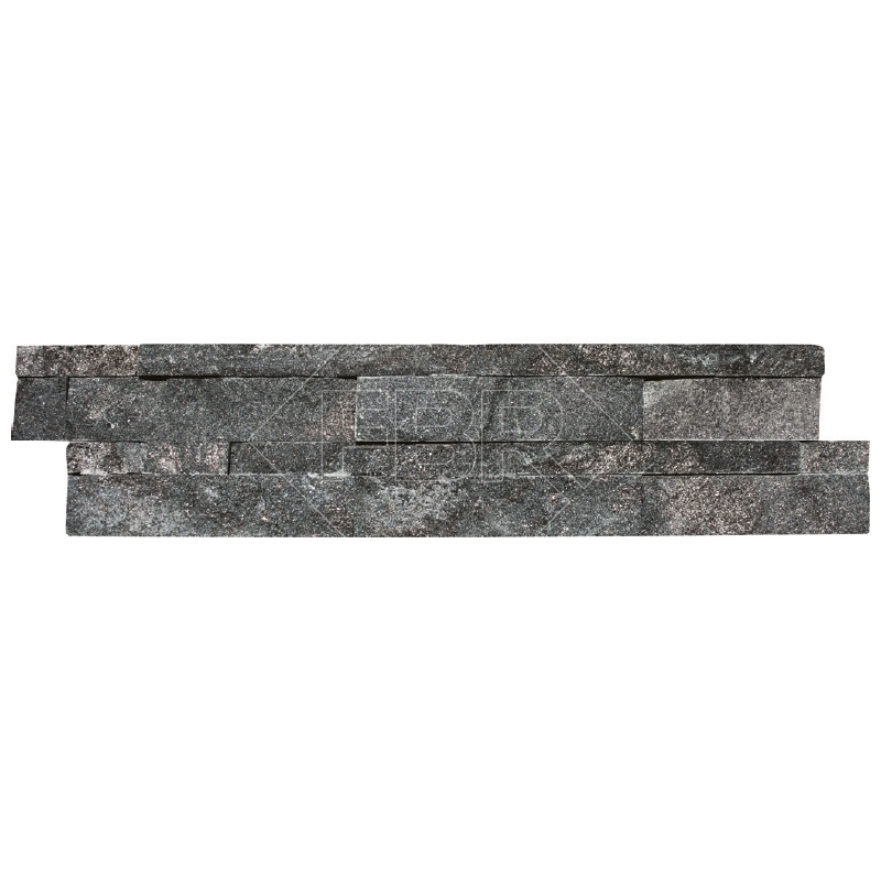 6X24 Titanium Splitface Quartzite Ledger Panel – FBR Marble