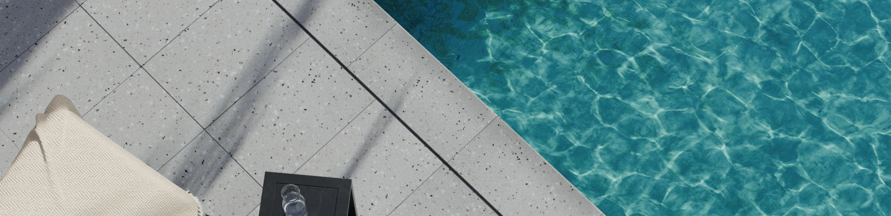 Mist Terrazzo Coping