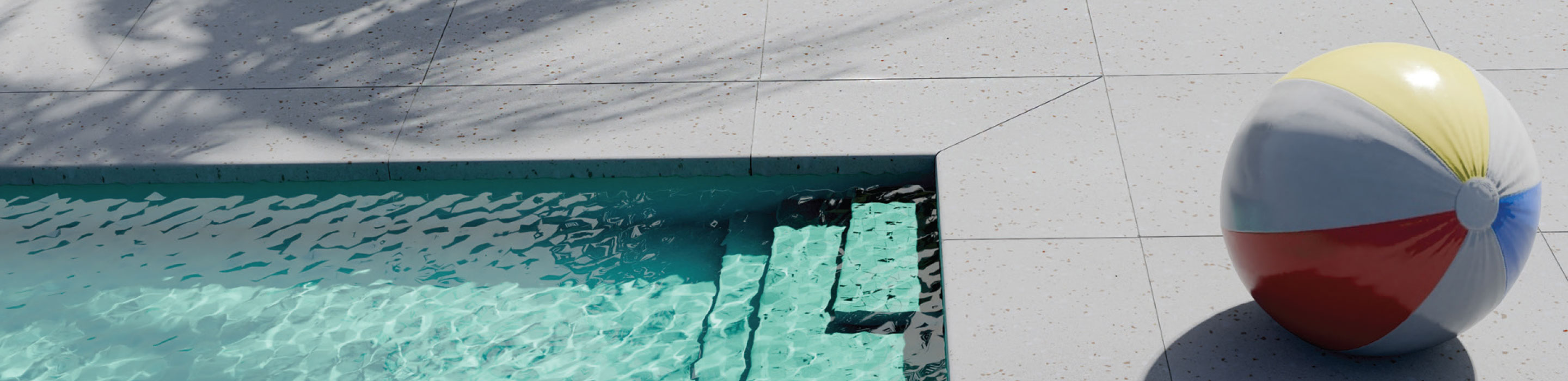 Pearl Terrazzo Coping